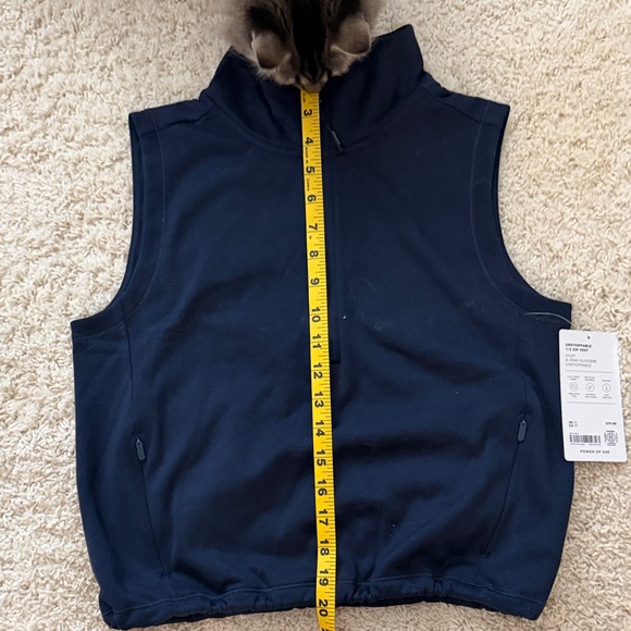 Athleta Navy Blue Vest - Picture 3 of 3